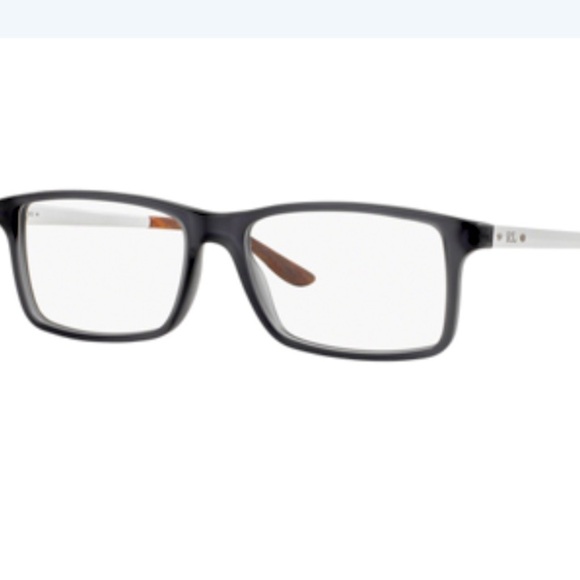 RALPH LAUREN RL 6128 Eyeglasses Frames Case 5510 Matte Black Matte Silver NWT main image 8